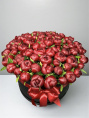 Бордовые Пионы В Коробке 101