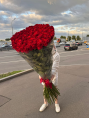 Букет из 51 розы 150 см