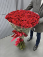 Букет из 101 Розы 110 см
