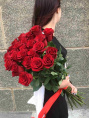 Букет из 25 роз 80 см