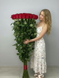 Букет из 25 Роз 160 см