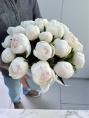 Белые Пионы В Коробке 25