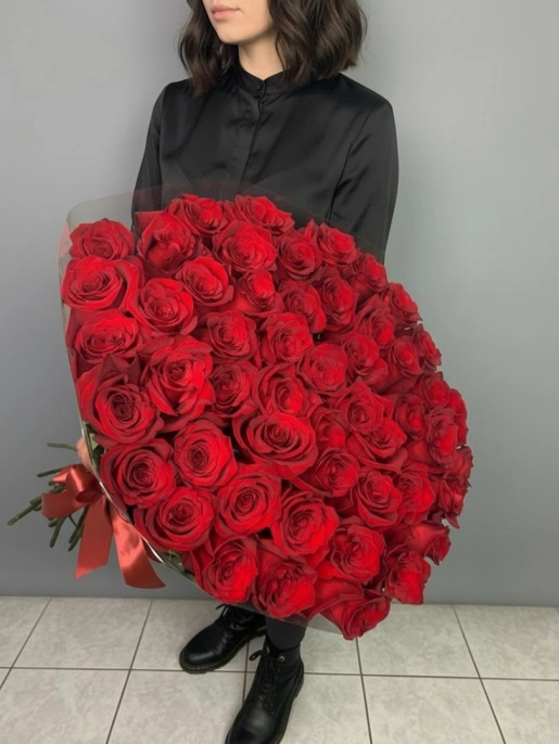 Букет из 51 Розы 100 см