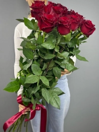 Букет из 15 роз 90 см