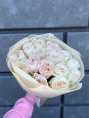 Букет из 15 Роз Вайт Охара (White O’Hara)