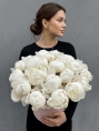 Белые Пионы В Коробке 25