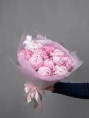 Букет из 11 Розовых Пионов