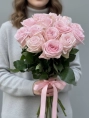 Букет из 15 Роз Пинк Охара (Pink O’Hara)