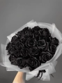 Букет из 25 Черных Роз