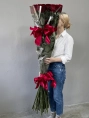 Букет из 35 роз 150 см