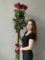 Букет из 11 роз 150 см