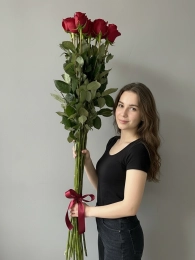 Букет из 11 роз 150 см