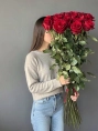 Букет из 15 Роз 110 см